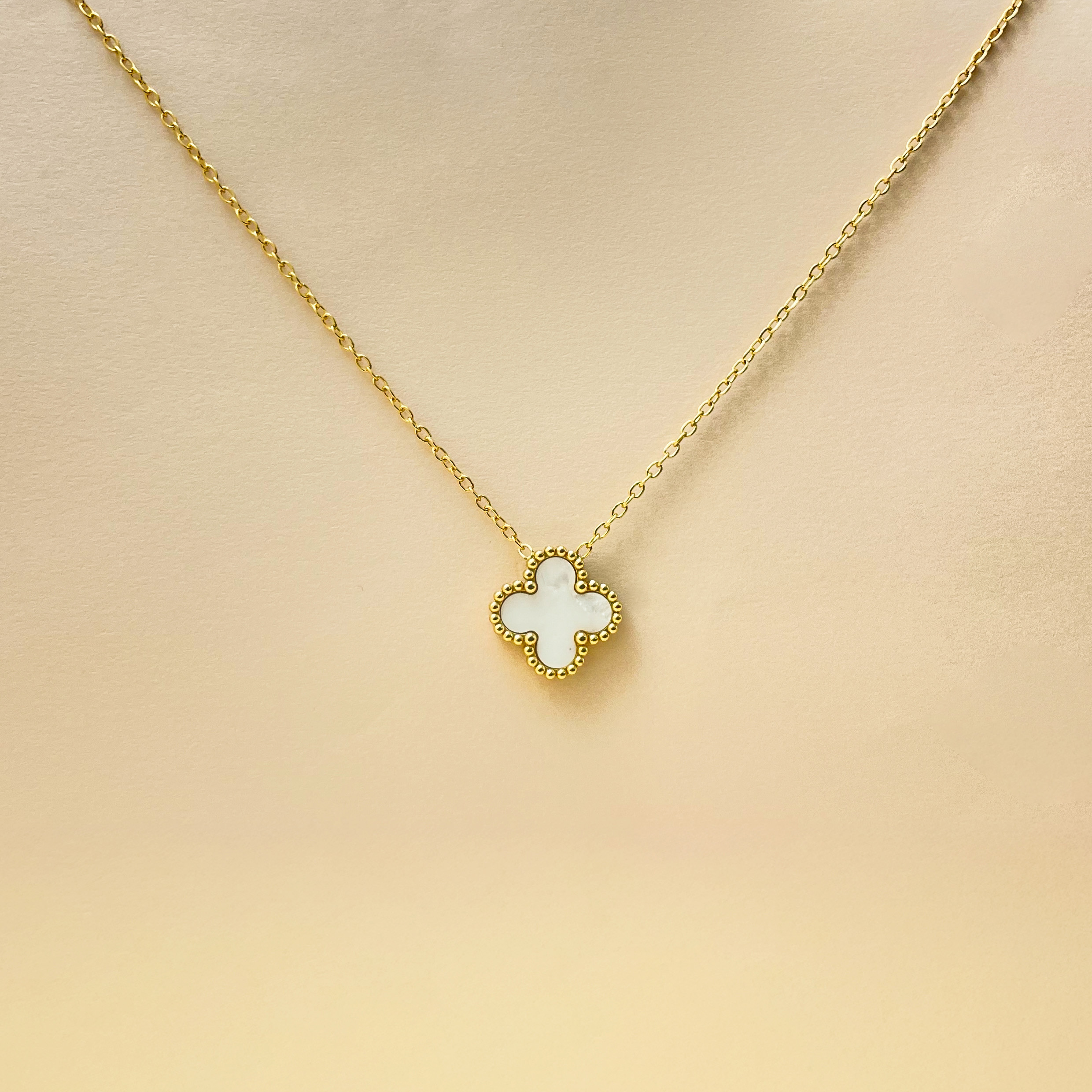 Korean Clover Necklace